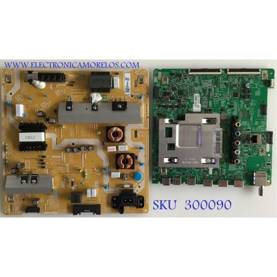 KIT DE TARJETAS PARA TV SAMSUNG / MAIN BN94-14200D / BN41-02703A / FUENTE BN44-00932Q / L55E7_RHS / PANEL CY-NN055HGLV2H / MODELO UN55RU7100FXZA FA04